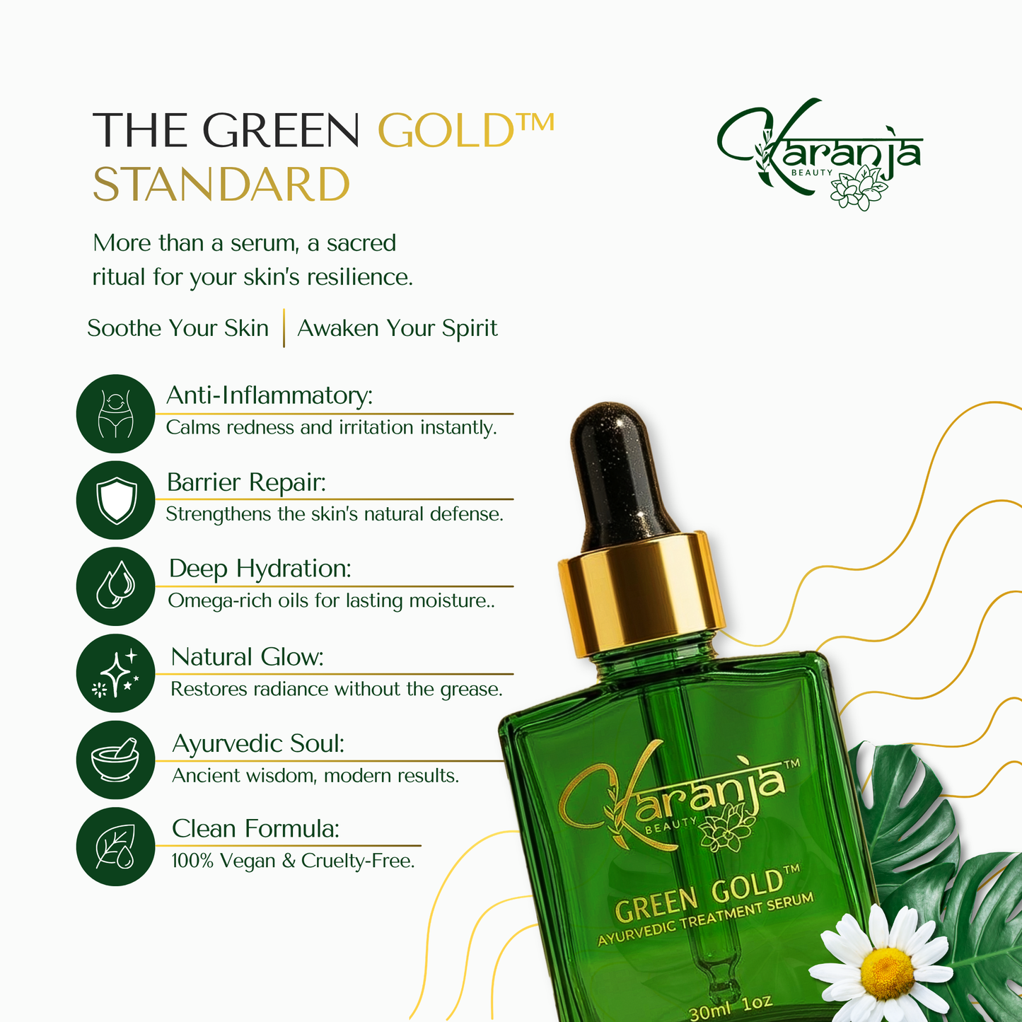 Karanja Green Gold Treatment Serum