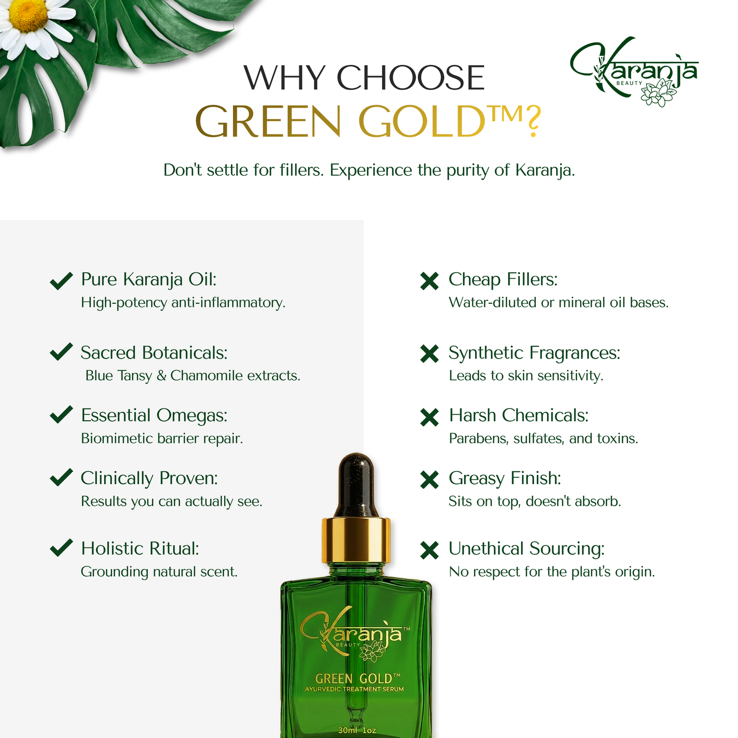Karanja Green Gold Treatment Serum