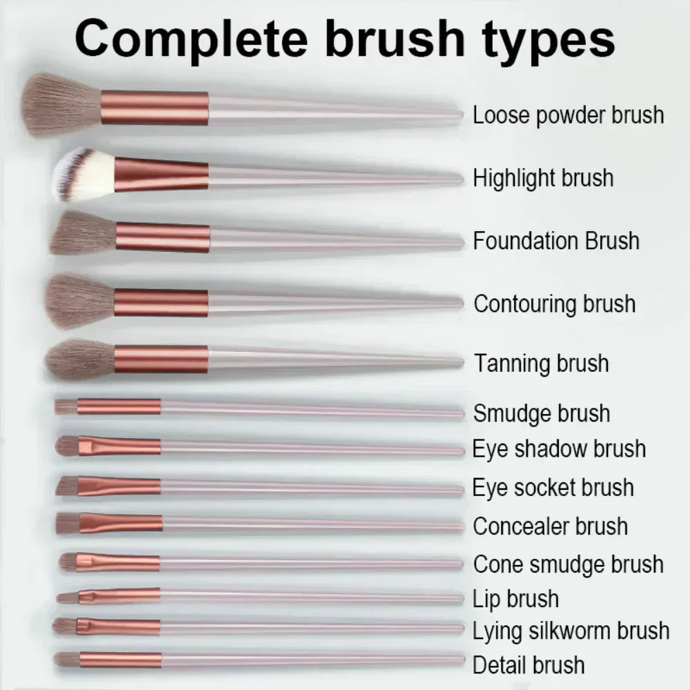 13Pcs Makeup Brush Set